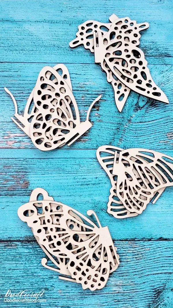 Step 3: Basking in Joy!  Laser cutting is so fulfilling!   I love seeing these amazing and intricate cuts every time!   These cut perfectly, just pop out the little pieces and they are ready to fit together.