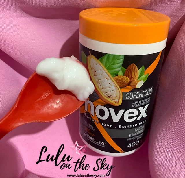 Linha NOVEX  Superfood Cacau e Amêndoas