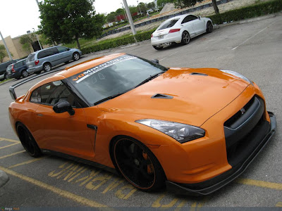 NISSAN SKYLINE  VQ Lambo Orange GTR