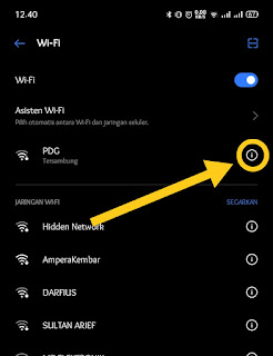 cara mengganti password wifi indihome