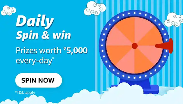 Amazon daily spin and win quiz answers