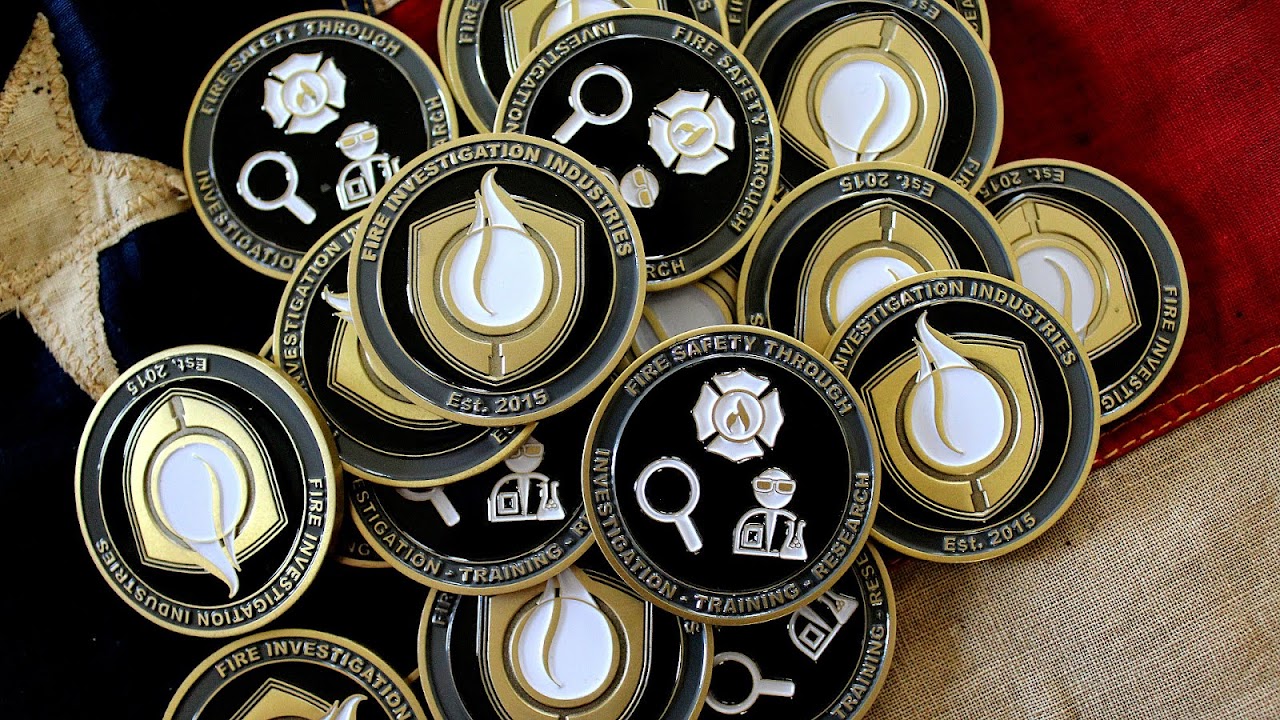 Fire Challenge Coins