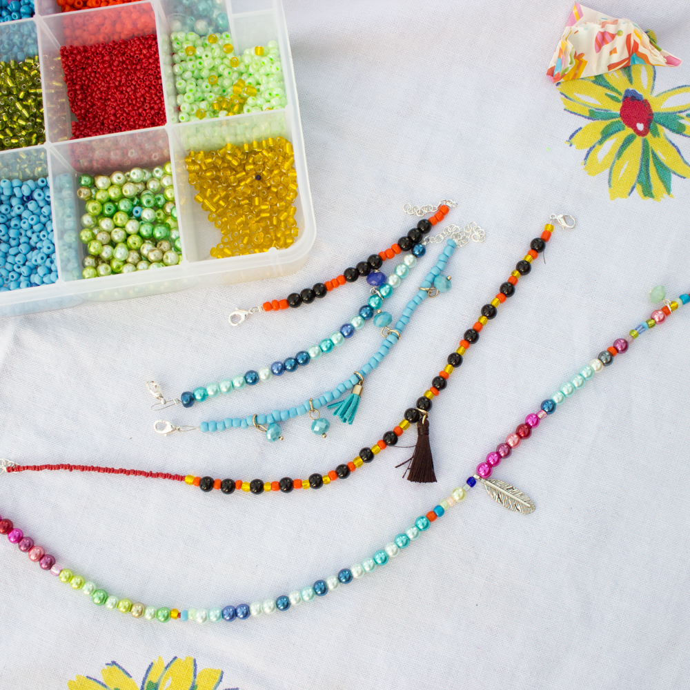 DIY Bracelet Making Kit for Kids – JFOX Jewelry