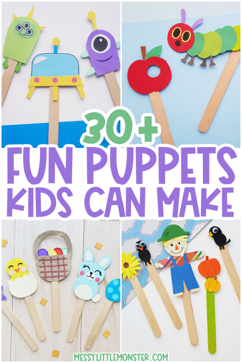 How to make puppet crafts for kids