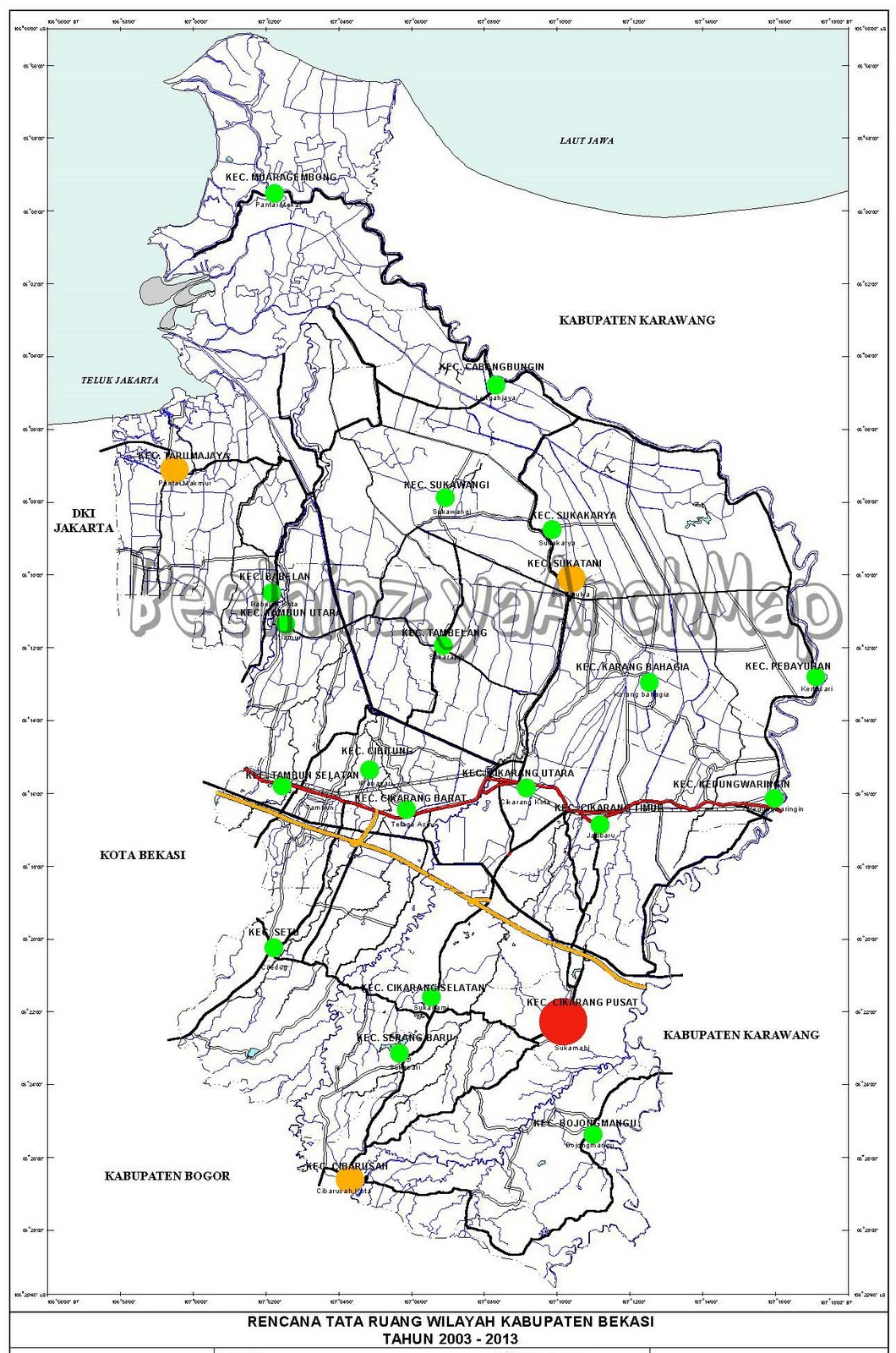 BeelninzyaArchMap Rencana Tata Ruang Wilayah Kabupaten 