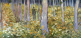 Αποτέλεσμα εικόνας για V. Van Gogh, Δύο μορφές στο δάσος.1890