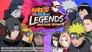 games naruto shippuden legends akatsuki rising iso