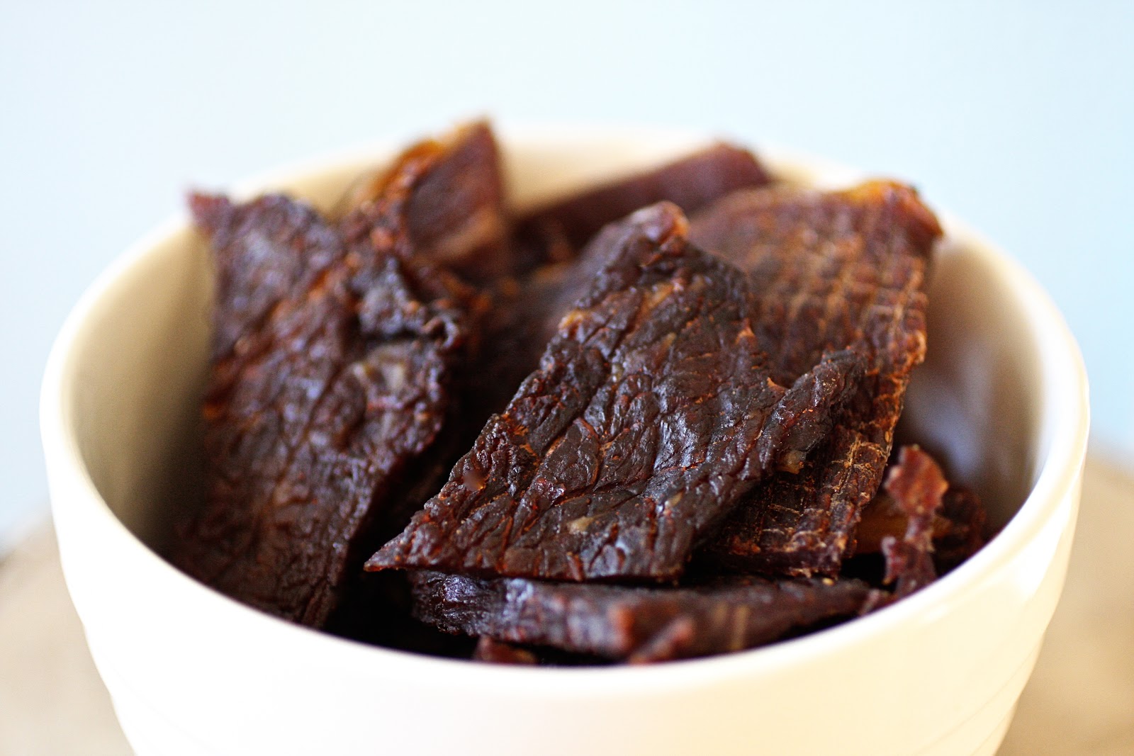 Today's Letters: {Homemade Beef Jerky}