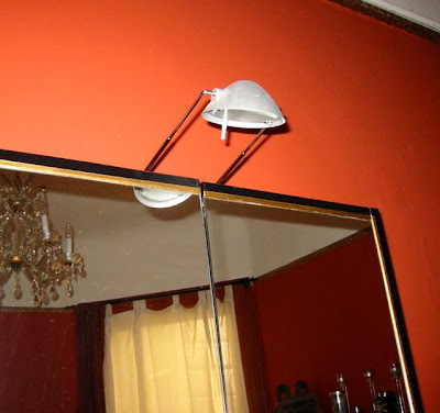 baroque bathroom cabinet lamp