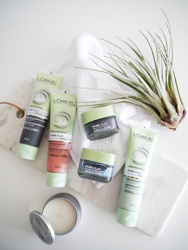 L'Oreal Pure-Clay Masks & Cleansers