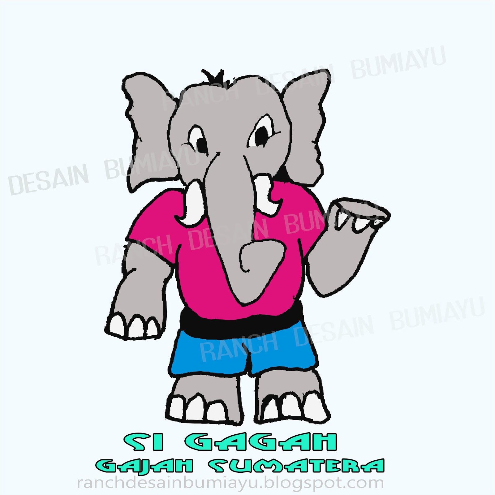 Top Gambar Animasi  Kartun Gajah  Design Kartun 