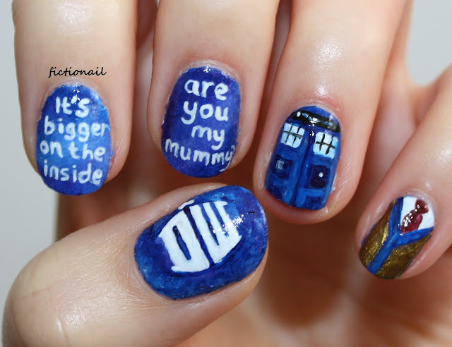 Doctor Who Nail Art