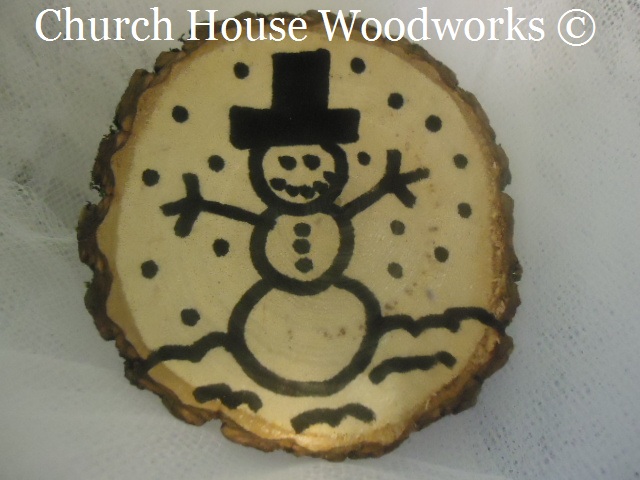 Church House Collection Blog: Unfinished Wood Christmas Ornaments