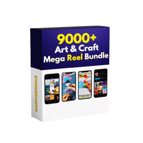 9K+ Arts and Craft   Mega Reels Bundle 2024