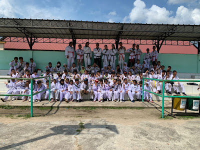 foto ilustrasi siswa-siswi taekwondo