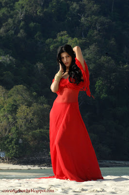 Shruti_Hassan_In_Red