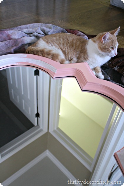 painting a mirror frame
