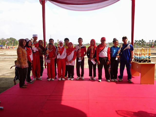 SMPN Megang Sakti IKUT LOMBA SENAM  SKJ  2012 DALAM RANGKA 