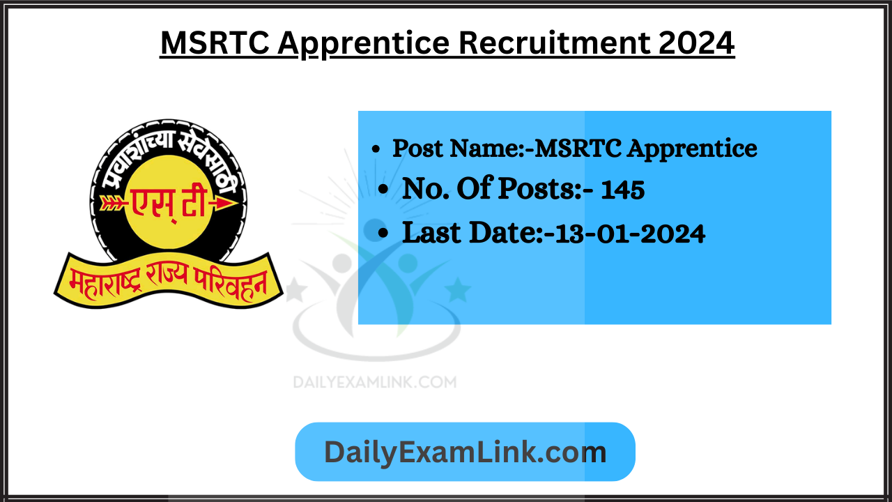 MSRTC Apprentice
