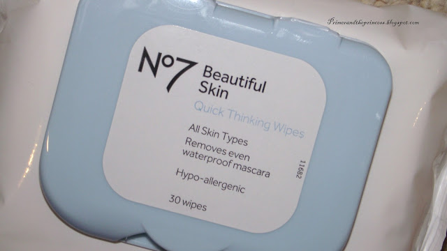 No7 Beautiful Skin Quick Thinking Make Up Wipes Review