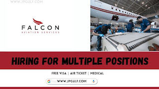 Falcon Aviation Hiring For Multiple Positions 2024