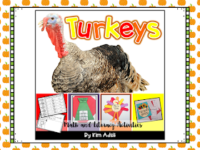 https://www.teacherspayteachers.com/Product/Thanksgiving-Turkey-Activities-for-Math-and-Literacy-103517