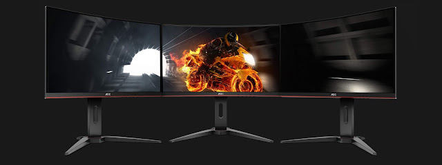 Expandir horizontes com multi-monitores da AOC