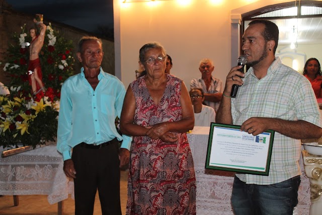 Certificado do “Mérito Cultural” é entregue na zona rural de Santa Cruz