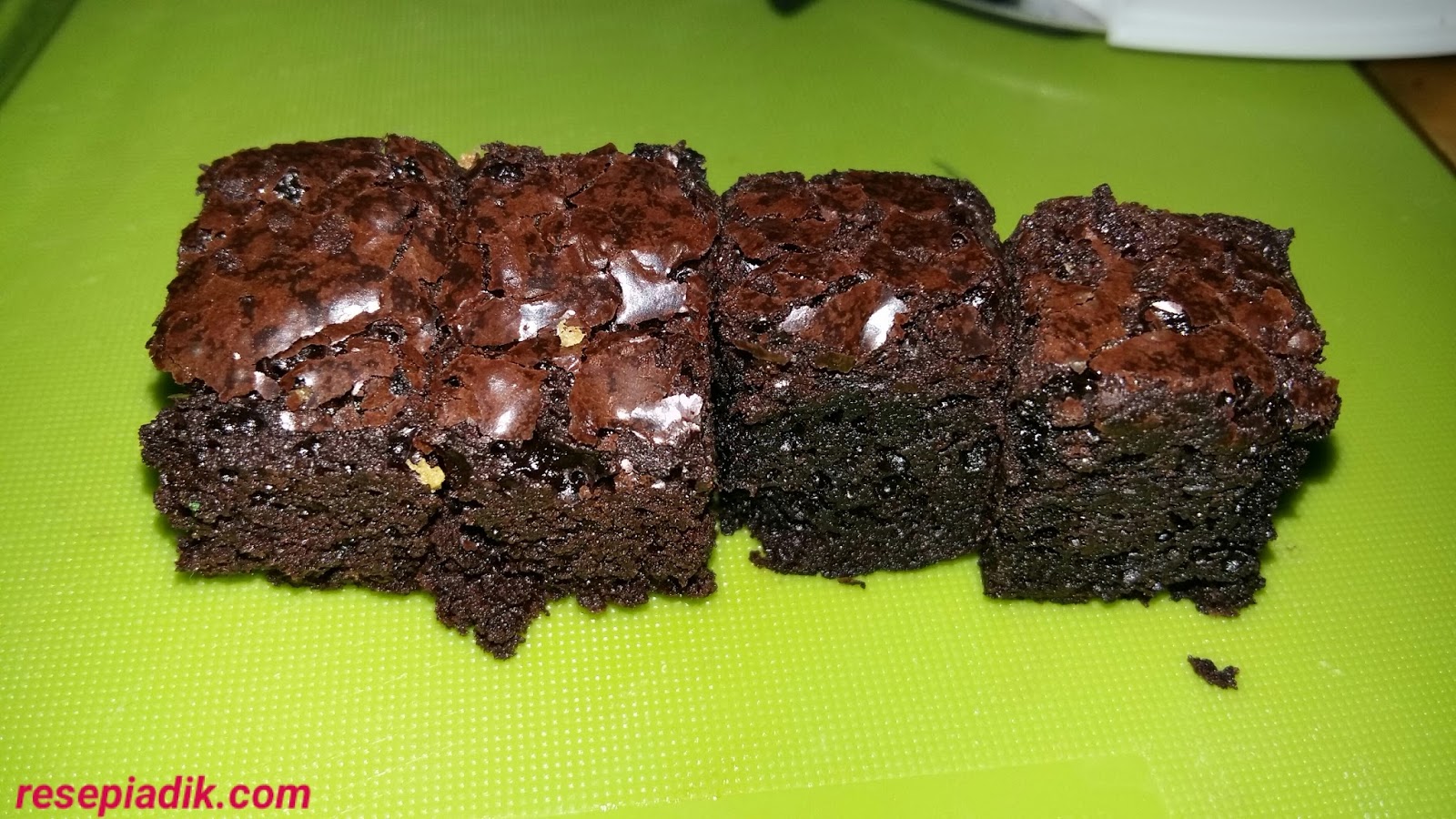 Resepi Brownies Kedut - Resepi Adik