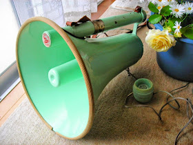 green megaphone