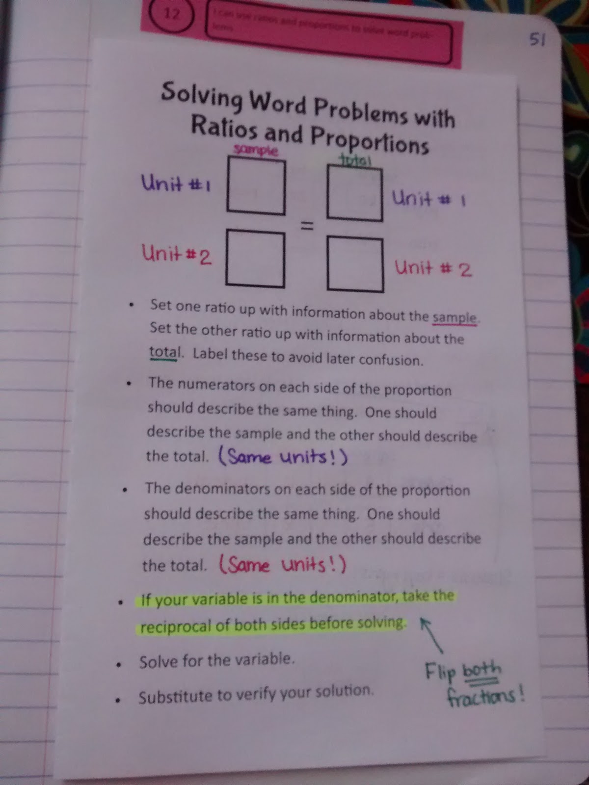 Proportions Ratios Solving \u003d Word Math Love: with and Problems