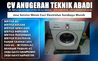 Jasa Service Mesin Cuci Elextrolux Surabaya Murah