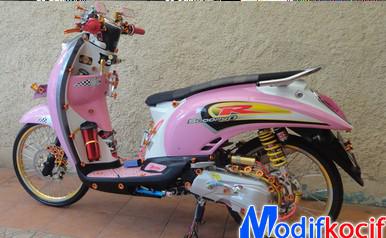 Gambar Modifikasi Motor Honda Matic Scoopy Terbaru  Gambar Modifikasi Motor Honda Matic Scoopy Terbaru 2017