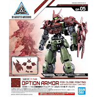 1/144-30MM-OPTION-ARMOR-FOR-CLOSE-FIGHTING-(FOR-PORTANOVA,-DARK-RED)