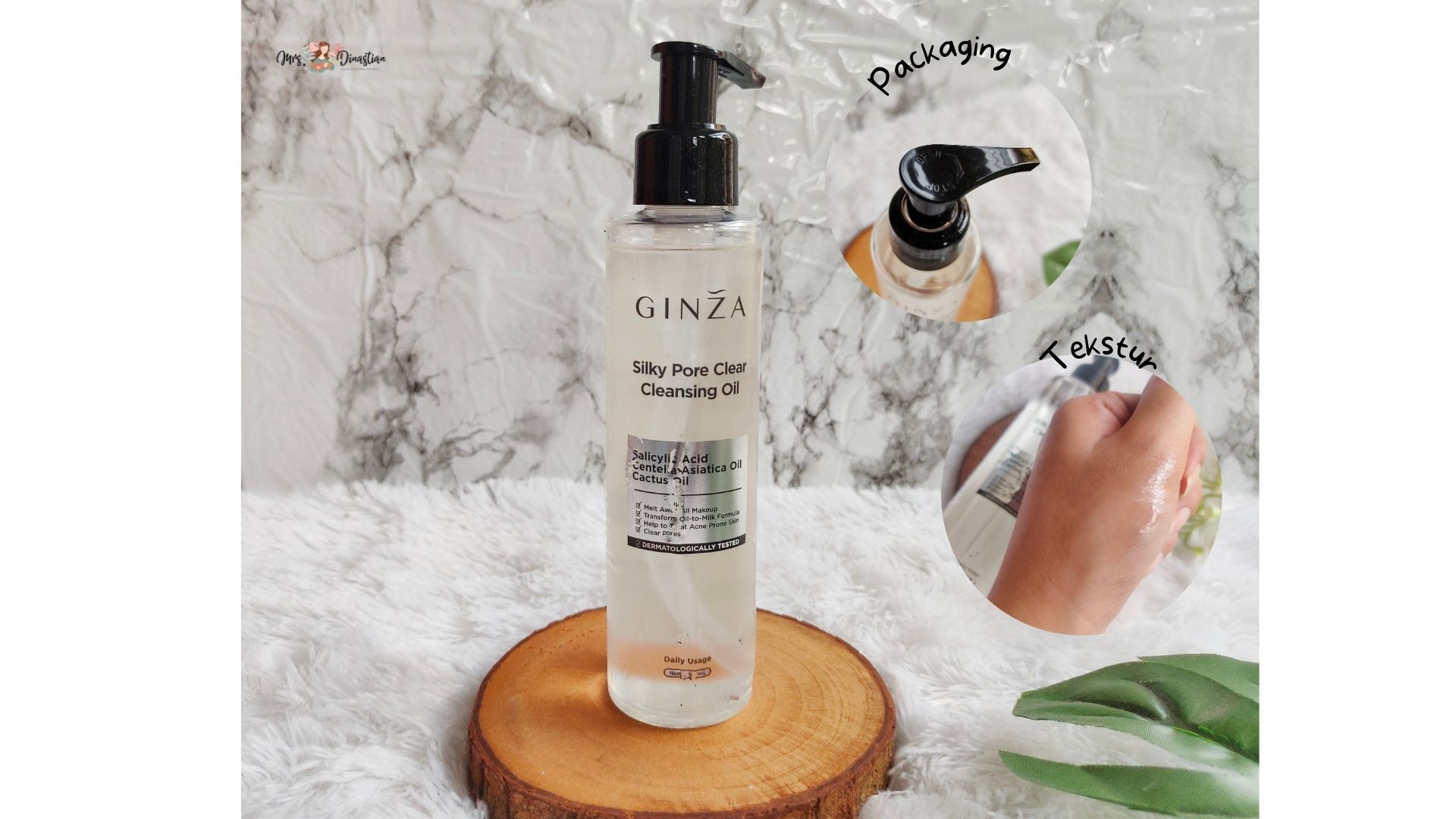 Ginza Silky Pore Clear Cleansing Oil