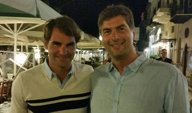 Ούτε στα πιο τρελά του όνειρα: Όταν ο Κώστας συνάντησε τον Roger Federer στο Ναύπλιο 