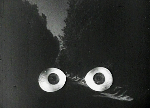 Screenshot - Floating eyeballs in Killers from Space (1954)