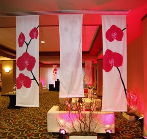 Pink Wedding Reception Decorations