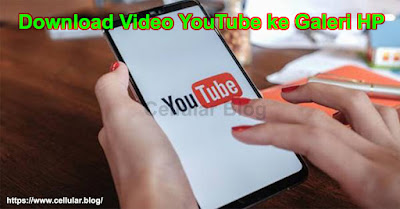 Download Video YouTube ke Galeri HP
