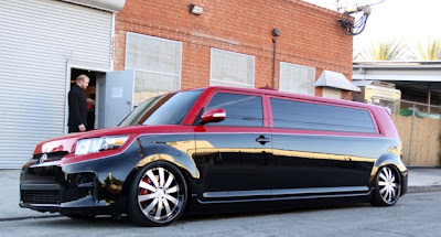 Scion presents Sema 2010 Scion xB limousine Cartel Customs