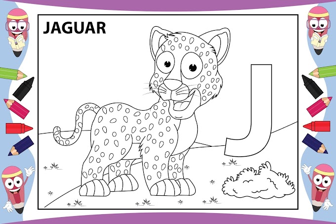 Coloring Animal-Free Download(jaguar)