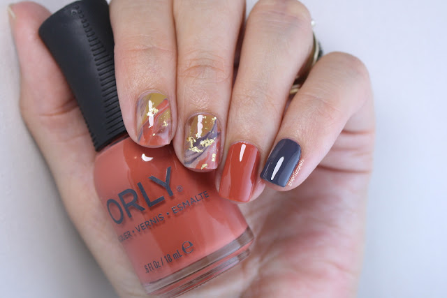 Orly Plot Twist Nail Art