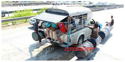 Foto Mobil-Motor Anti-banjir ala Thailand