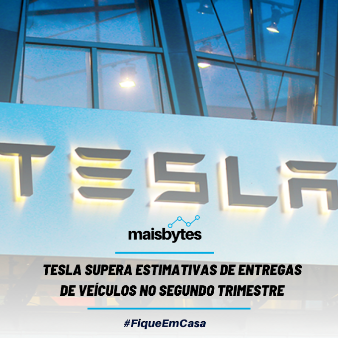 [TESLA SUPERA ESTIMATIVAS DE ENTREGAS DE VEÍCULOS NO SEGUNDO TRIMESTRE]