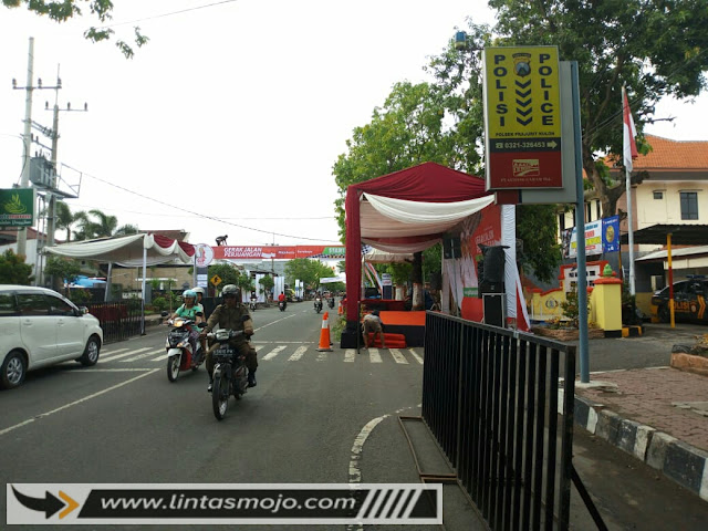 Persiapan Gerak Jalan Perjuangan Mojokerto-Surabaya 2018