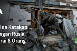 Ukraina Sebut Serangan Rusia Cederai 8 Orang