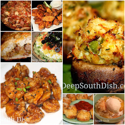 Here's the latest roundup of football food social media shares! Swipe down for more details on the individual recipes shown and visit any of the recipes by tapping or clicking on the recipe title or the photos and check it out, right here on the Deep South Dish website.