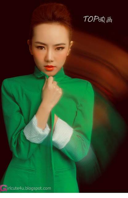 4 Wanni - Green-Very cute asian girl - girlcute4u.blogspot.com