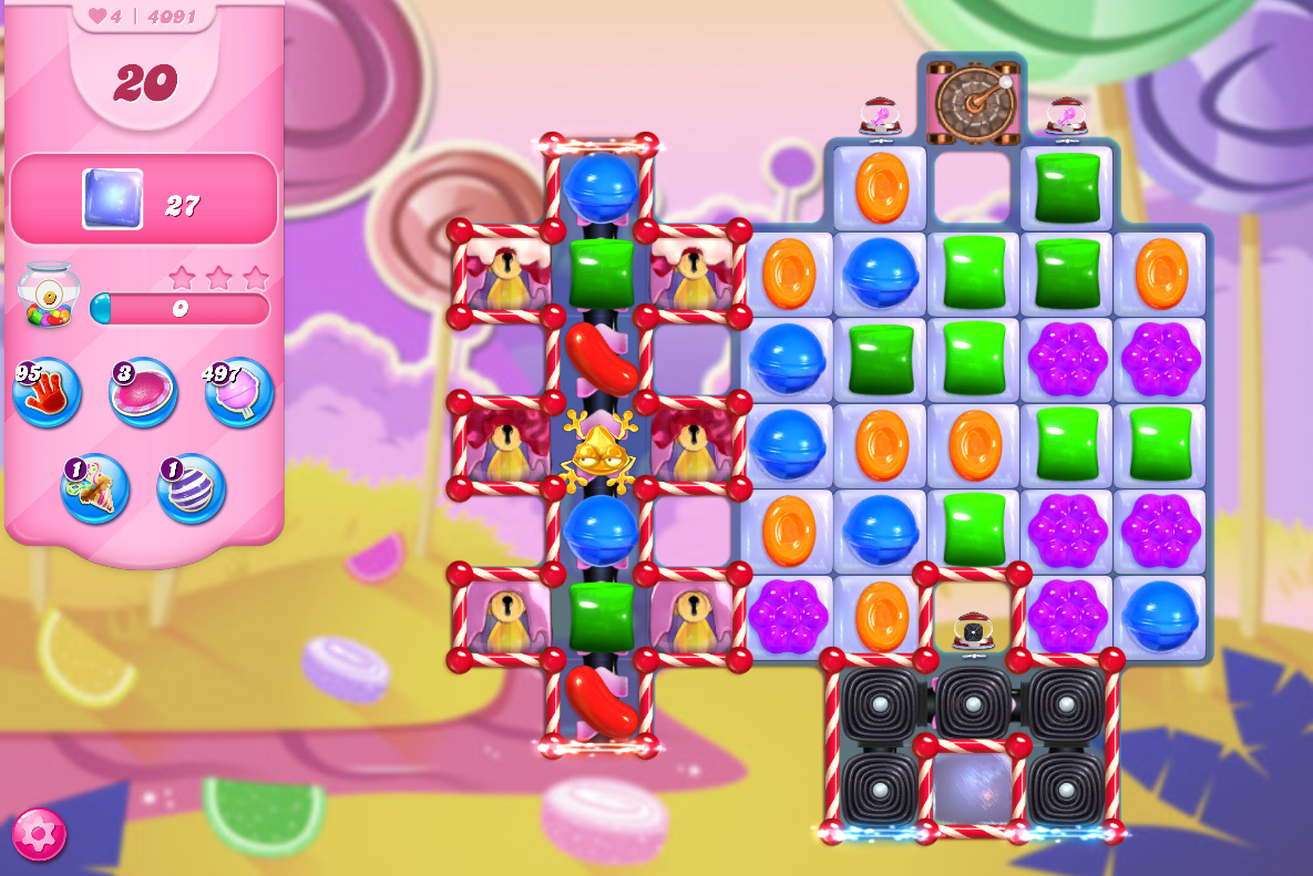 Candy Crush Saga level 4091