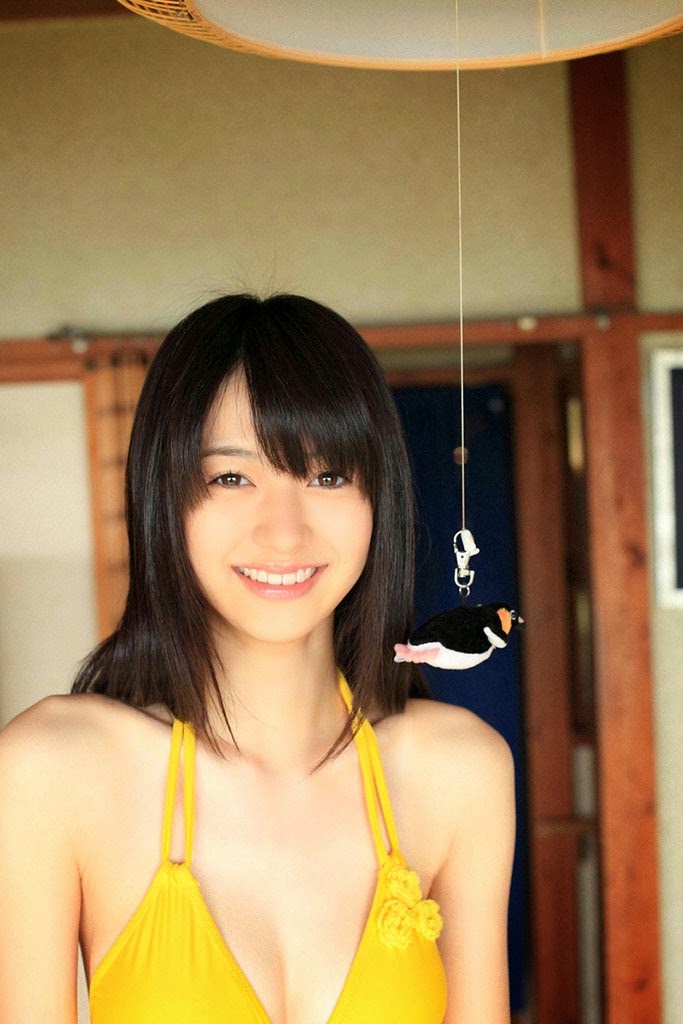 rina aizawa sexy yellow bikini 03